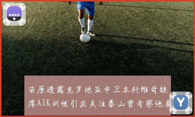 苗原透露克罗地亚中卫本科维奇缺席AIK训练引发关注泰山曾考察他表现